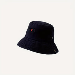 Sunshade Bucket Hat With Letter Embroidery for Men Women