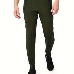 Men's Quick Dry Athletic Trousers, Lightweight Joggers for Gym Workout