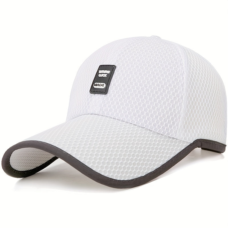 Men's Outdoor Sun Protection Visor Hat Fishing Sun Baseball Cap