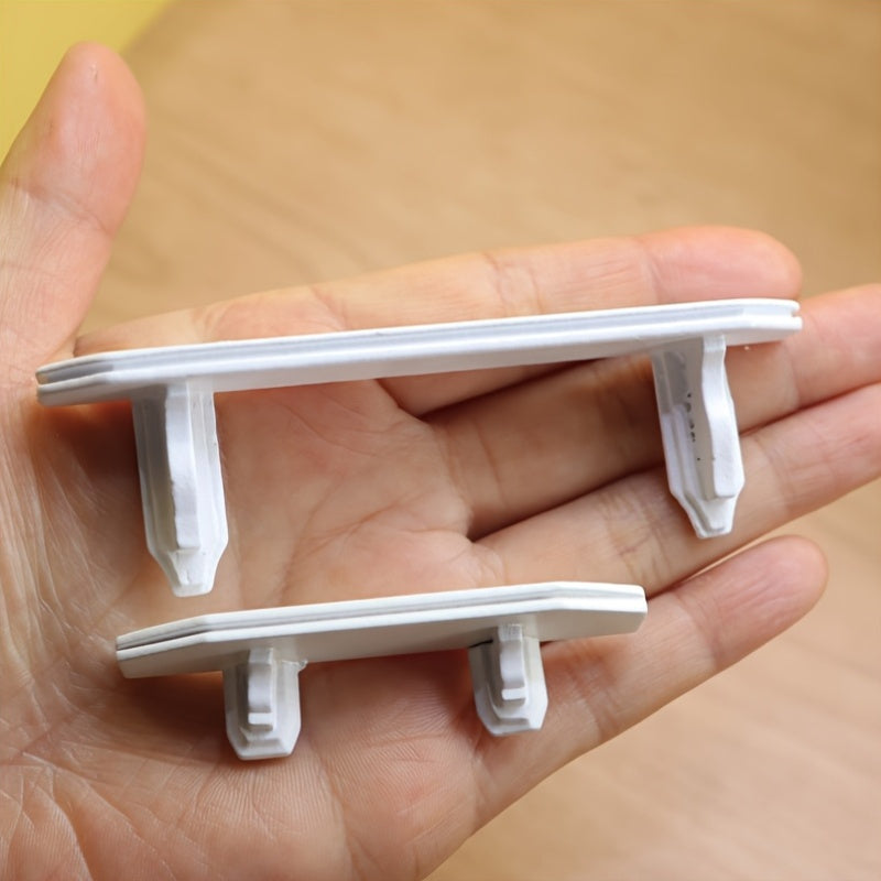 Set of 2 Mini Dollhouse Wall Display Racks - Charming Furniture for Collectors
