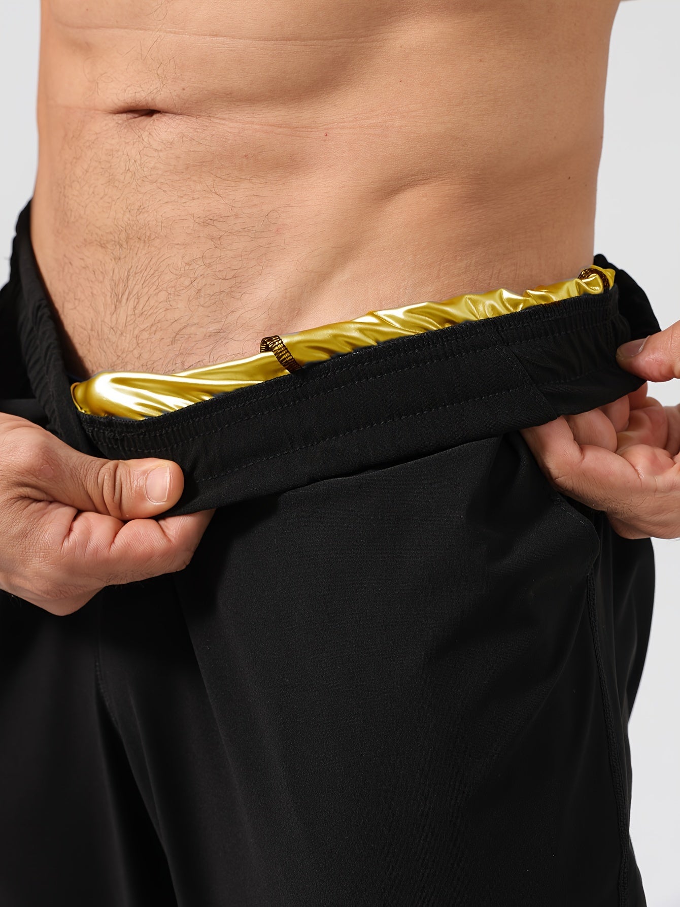 Men's Weight Loss Sauna Gym Pants for Workout