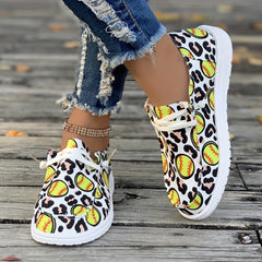 Softball Flat Slip On Shoes Lightweight Casual Walking Shoes
