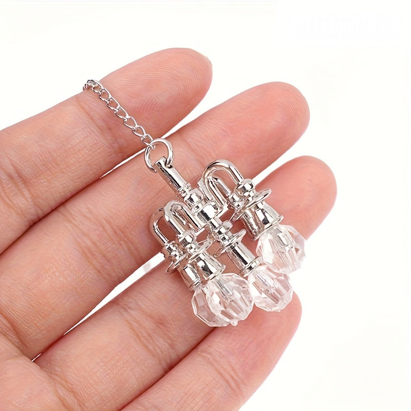 Mini Chandelier Model Ornament for Dollhouse Living Room Scene