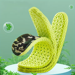Sports Shock Absorption Insoles High Elastic Running Sneaker Insoles