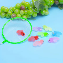 Mini Goldfish Toy Big Tailed Cartoon Small Goldfish Toy For Bath