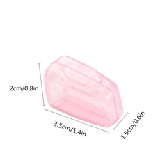 5pcs Toothbrush Head Covers Colorful Soft Durable Bathroom Accessory