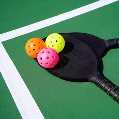 6pcs 40 Holes Durable Pickleballs for Training Competition