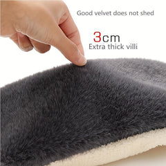 Winter Knee Pad Heating Lamb Velvet Warm Thickened Cold Legs Outdoor