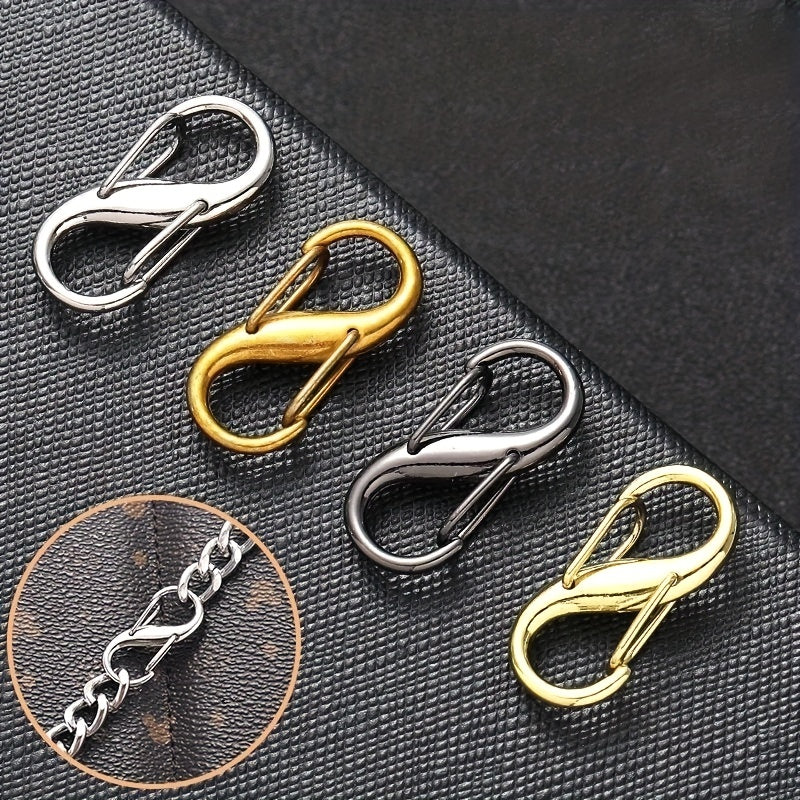 Adjustable Metal Buckle Bag Chain Shortener Strap Clasps DIY Connector
