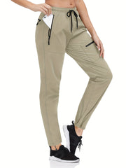 Quick Dry Drawstring Outdoor Sports Pants Women's Activewear