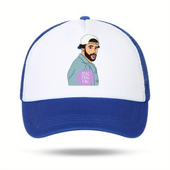 Men's Outdoor Baseball Cap Mountaineering Fishing Cap Dad Trucker Peaked Cap