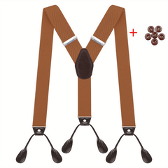 Vintage Suspenders For Men Wedding Party Tuxedo Y Back Wide Braces Dad Hus