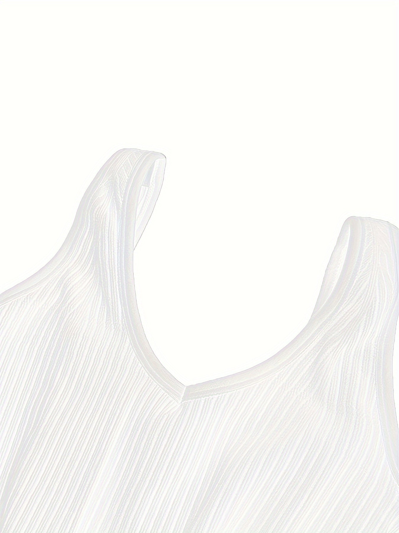 Plush Lined Thermal Underwear Top V Neck Tank