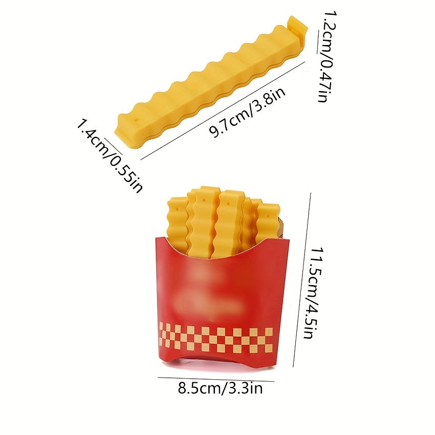 12pcs Food Sealing Clips Moisture-proof Household Sealing Strip Plastic Bag