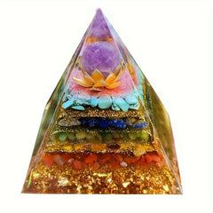 Natural Crystal Pyramid Healing Reiki Chakra Meditation Stone