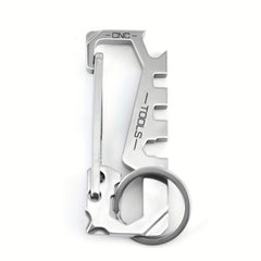 12 in 1 Stainless Steel Key Chain Metal Buckle for Outdoor Activities