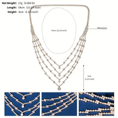 Rhinestone Chain Band Bridal Wedding Hair Accessories