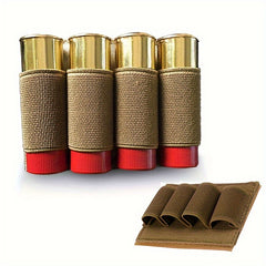 2pcs Ammo Storage Hook And Loop 4-hole Shell Holder