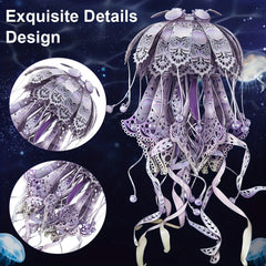 Piececool Cobalt Violet Model Kit 3D Metal Puzzle