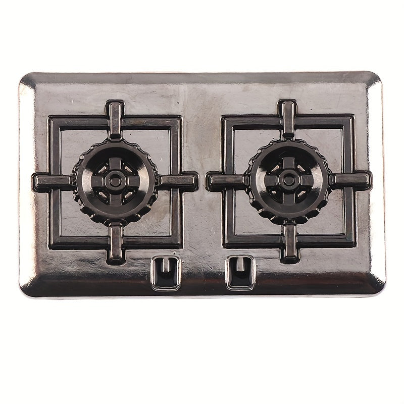 Dollhouse Gas Stove Metal Model Toy Doll House Decor