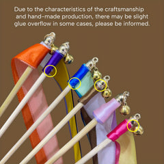 6pcs Colorful Ribbon Fairy Stick Pastel Ribbon Wedding Decoration