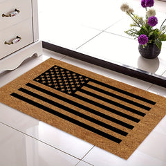 American Flag Area Rug Shaggy Non Slip Washable for Living Room