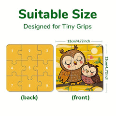 Dinosaur Jigsaw Puzzle Matching Game for Kids Age 0-3 Early Learning Toy