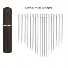 30pcs Elderly Hand Sewing Quilt Clothes Thread Needles