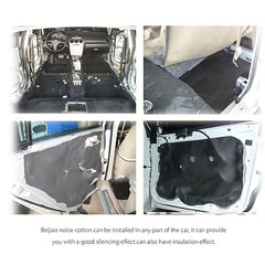 Car Hood Engine Firewall Heat Mat Deadener Sound Proof Insulation