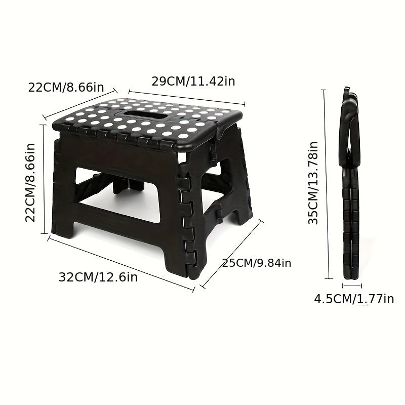 Thickened Plastic Folding Stool Adult Outdoor Portable Small Stool