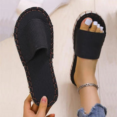 Women's Soft Bottom Slippers Non Slip Home Comfortable Flat Slides