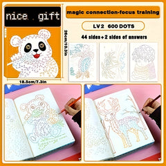 1 Book of 44pcs Complex Patterns Drawing Book