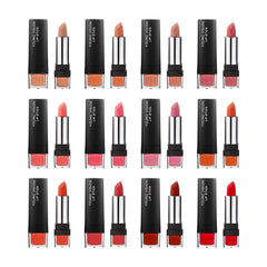 Classic Red Brown Lipsticks Nude Matte Finish 12 Colors