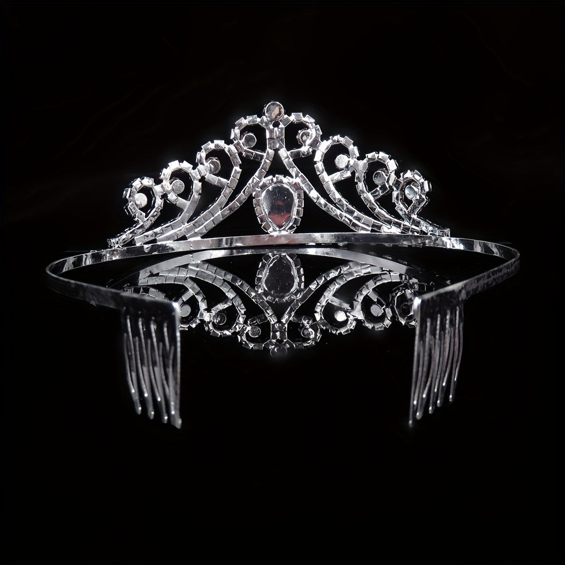 Crystal Headband Rhinestone Crown Wedding Hair Accessories