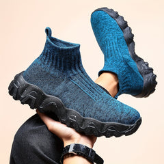 Comfy & Durable Plus Size Men's Slip-On Sneakers for Outdoors