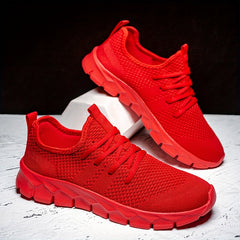 Mesh Breathable Low Top Sneakers Lightweight Running Shoes Women's Footwear
