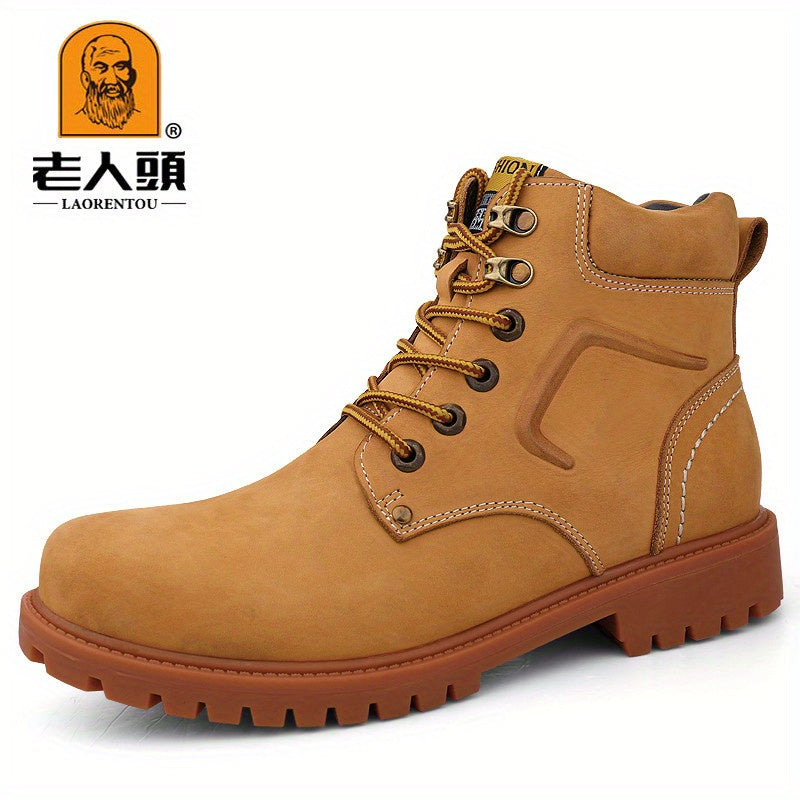 LAORENTOU Men's High Top Boots for Hiking Trekking