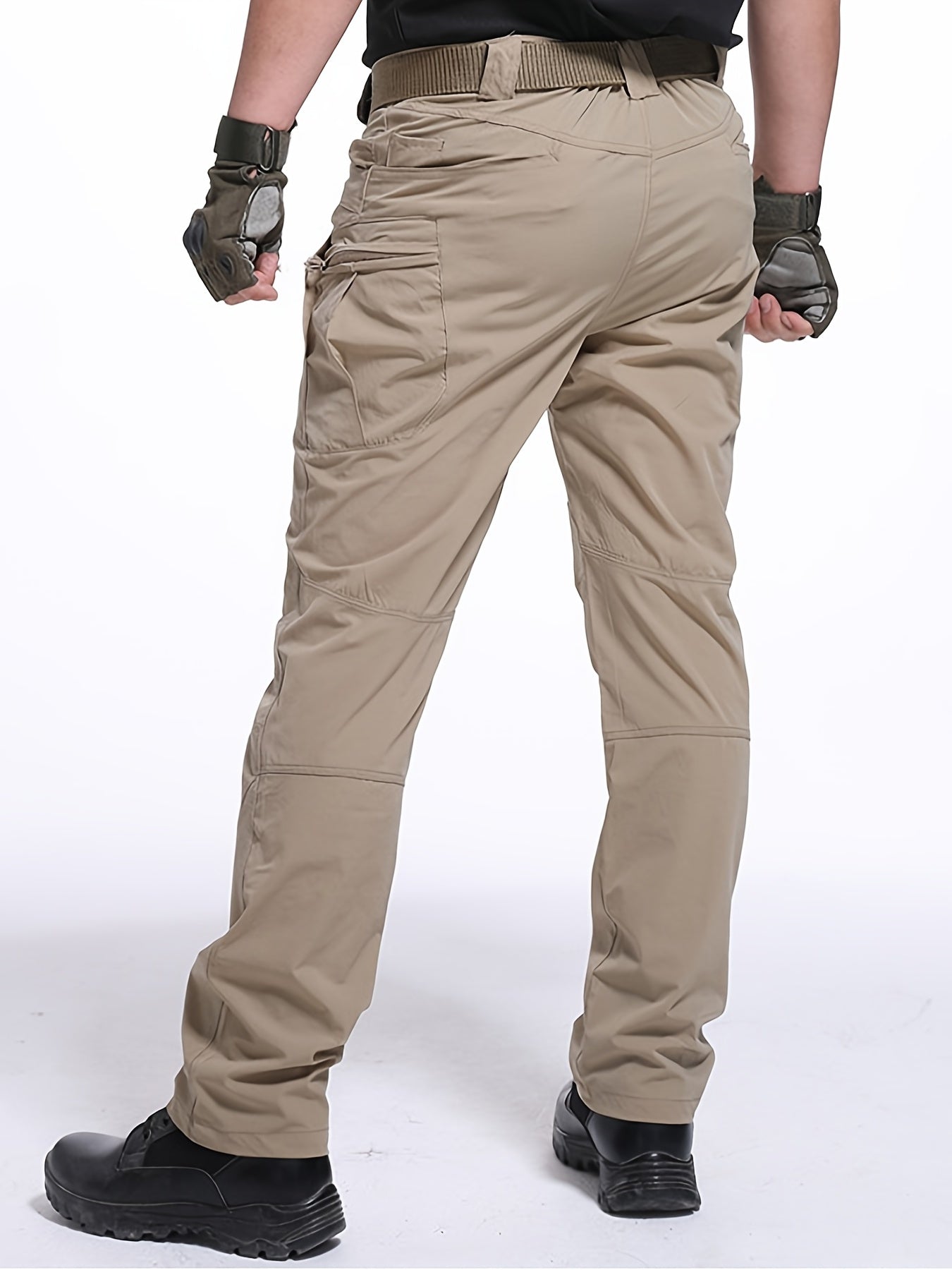 Men's Waterproof Cargo Pants With Pockets Tactical Outdoor