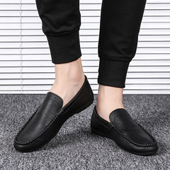 Men's Moc Toe Loafers Non-Slip Shoes Spring Summer
