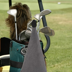 Golf Magnetic Microfiber Towel Quick Drying Sweat Absorbing Towel