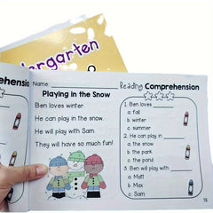 Kindergarten Literacy Skills Workbook