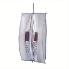 Clear Travel Shoes Storage Bag Lightweight Dustproof Zipper Pouch