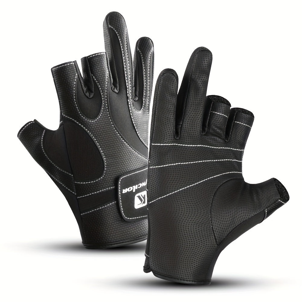 Unisex Fishing Gloves Fingerless Gloves For Fly Fishing Ice Fishing