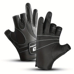 Unisex Fishing Gloves Fingerless Gloves For Fly Fishing Ice Fishing