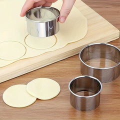 5pcs Stainless Steel Biscuit Pastry Dough Cutter Fondant Mold Cookie Maker