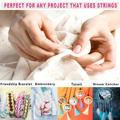 Colorful Cross Stitch Thread Set For Kids & Adults 150 200 250 Vibrant Colors