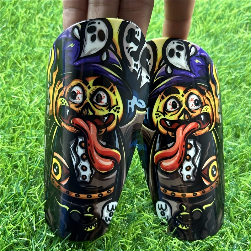 Halloween Soccer Shin Guards Knee Pads Protective Gear Set