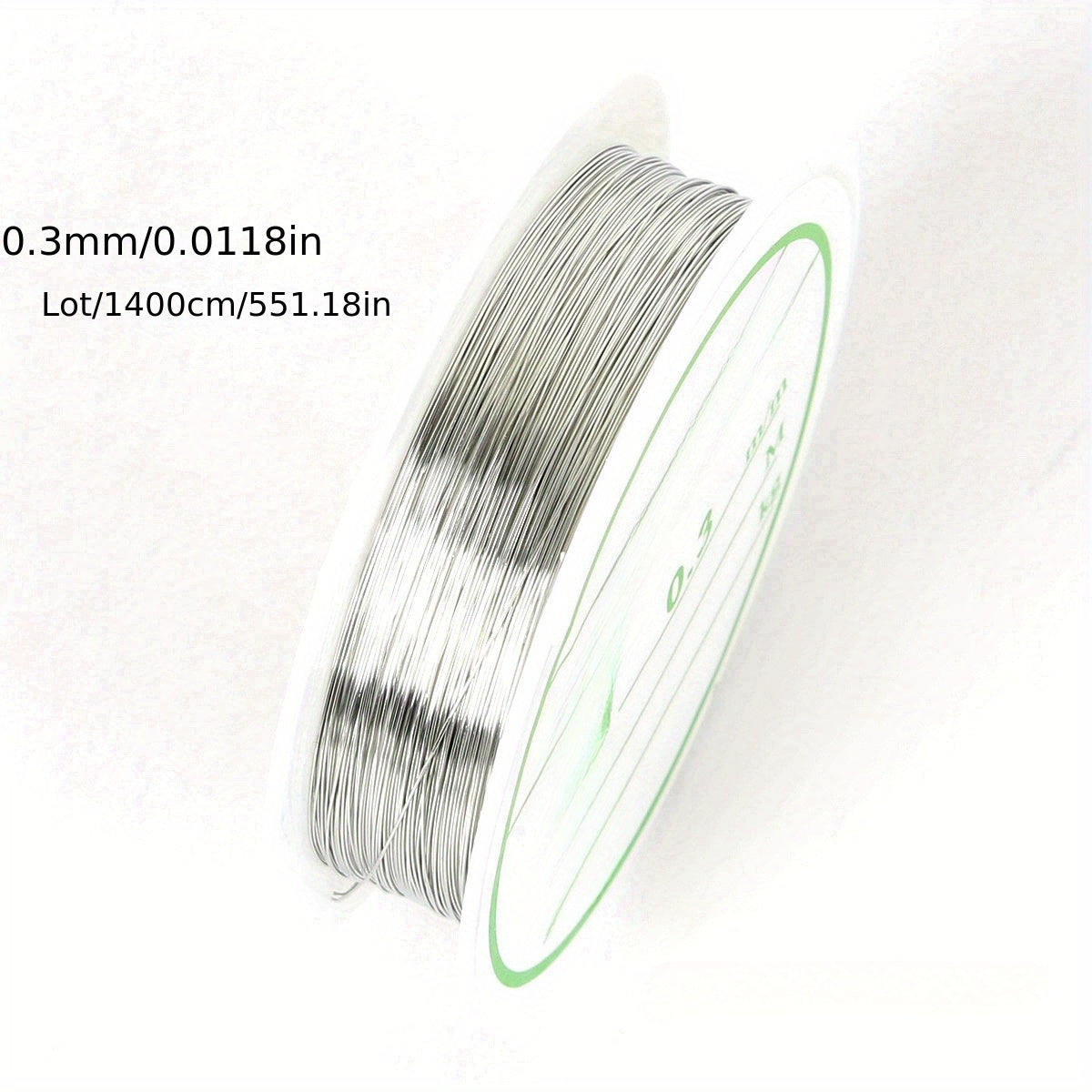 Brass Copper Wires Beading Wire For Jewelry Making Silver DIY Bracelet Necklace