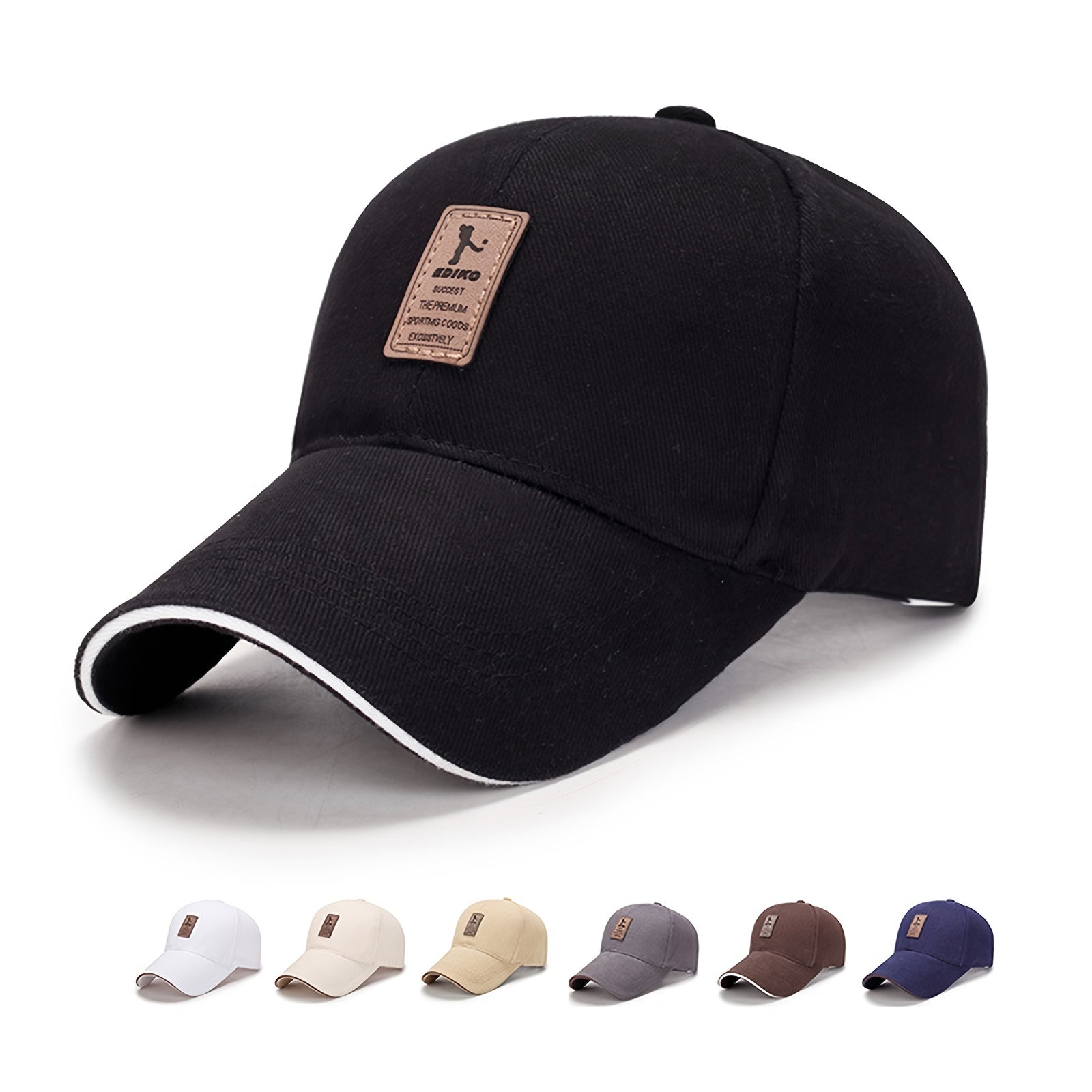 Men's Baseball Cap Casual Cotton Outdoor Sun Hat