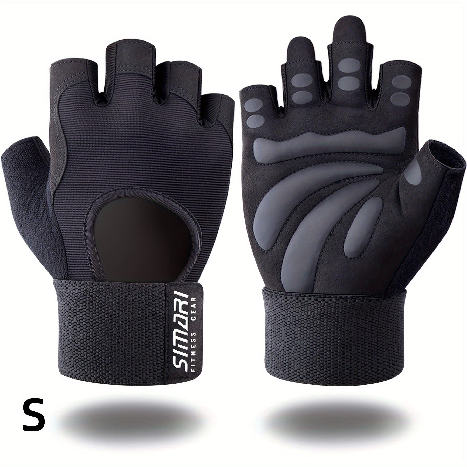 Full Palm Protection Gloves for Weightlifting Fitness Training